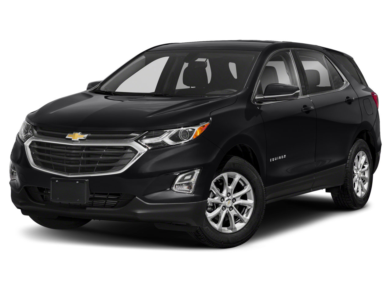 2018 Chevrolet Equinox LT in Satin Steel Metallic — front three-quarter view