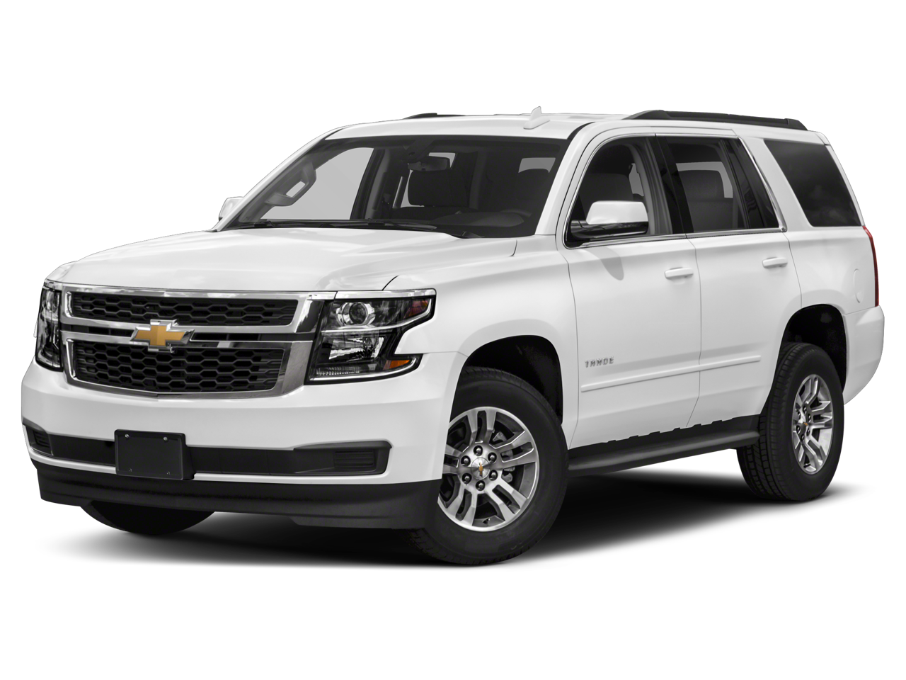 2020 Chevrolet Tahoe LT in Siren Red Tintcoat — front three-quarter view