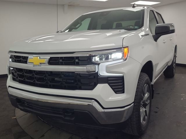 2026 Chevrolet Silverado 1500 LT (2FL) in Summit White — front three-quarter view