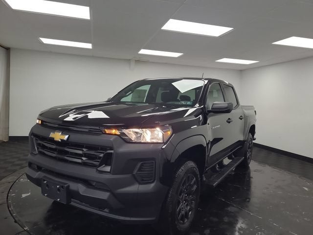 2026 Chevrolet Colorado WT in Black — front three-quarter view