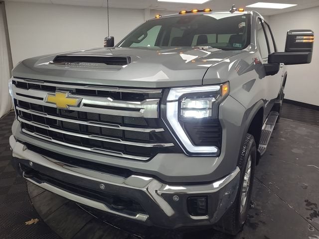 2025 Chevrolet Silverado 2500 HD LTZ in Sterling Gray Metallic — front three-quarter view