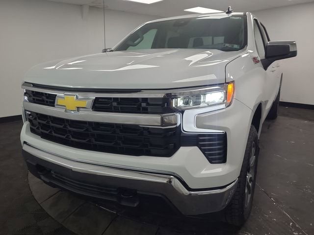2026 Chevrolet Silverado 1500 LT in Summit White — front three-quarter view