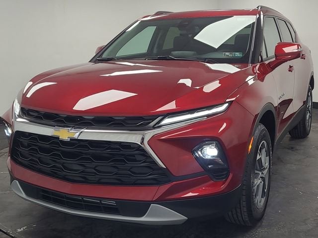 2026 Chevrolet Blazer 3LT in Radiant Red Tintcoat — front three-quarter view