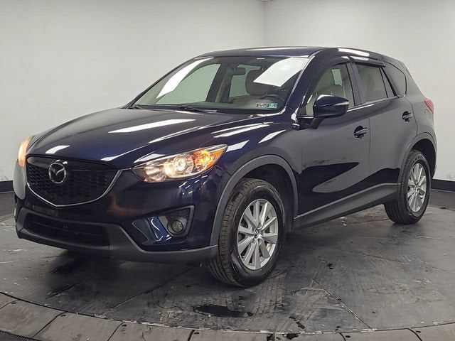 2015 Mazda Mazda CX-5 Touring in Blue — front three-quarter view