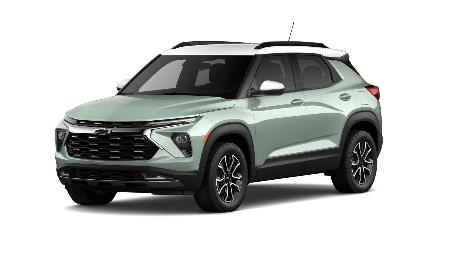 2026 Chevrolet Trailblazer ACTIV in Cacti Green — front three-quarter view